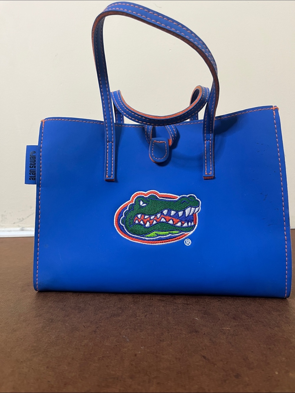 Vintage Alan Stuart University of Florida Gators Blue & Orange Tote Bag NWOT